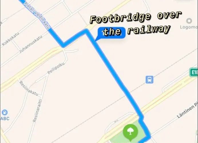 Puutaloyksioe 1 Km Turun Rautatieasemalta *